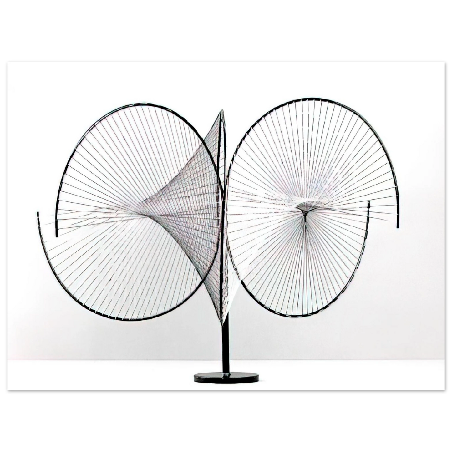 Tomas Maldonado - Hyperbolic surfaces - 1959 75x100 cm / 30x40inches Fine Art Poster