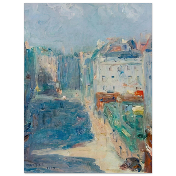 Tarsila do Amaral - View of the Paris Hotel 75x100 cm / 30x40inches Fine Art Poster