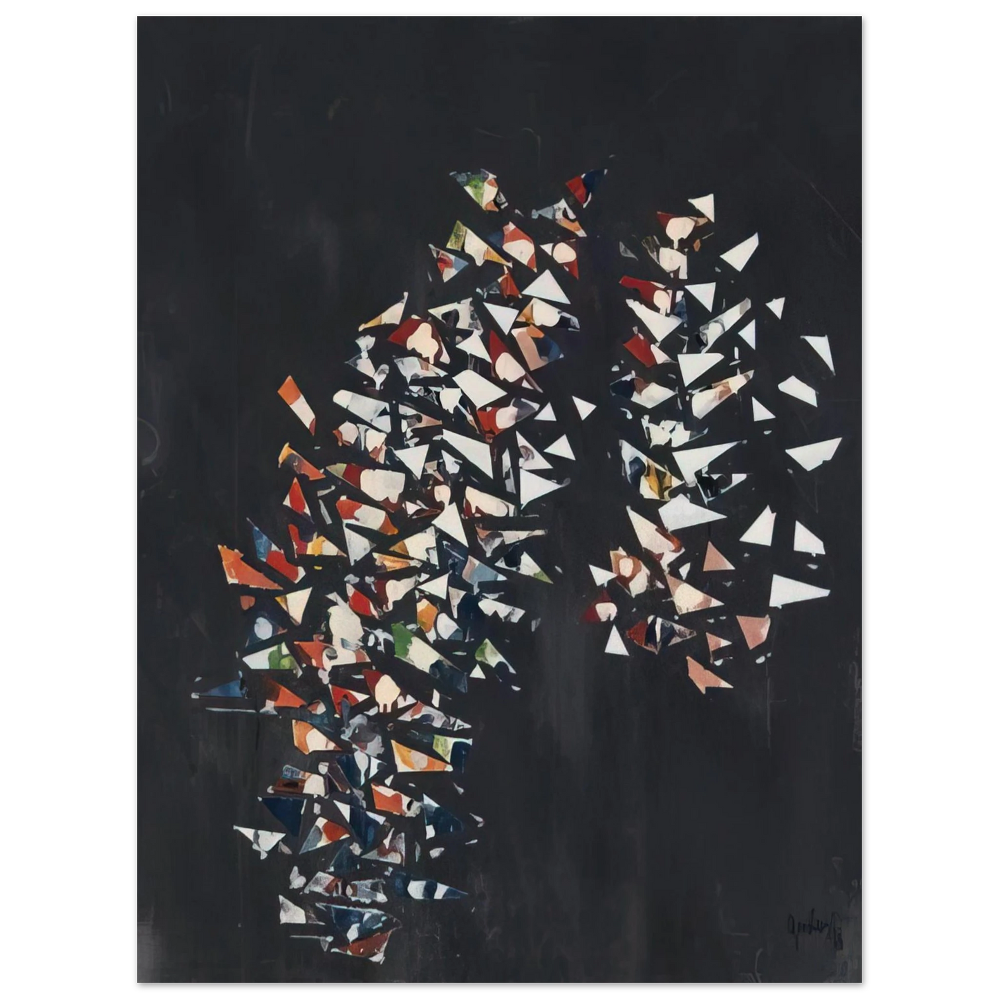 Robert Goodnough - Z--Z--Z - 1998 75x100 cm / 30x40inches Fine Art Poster