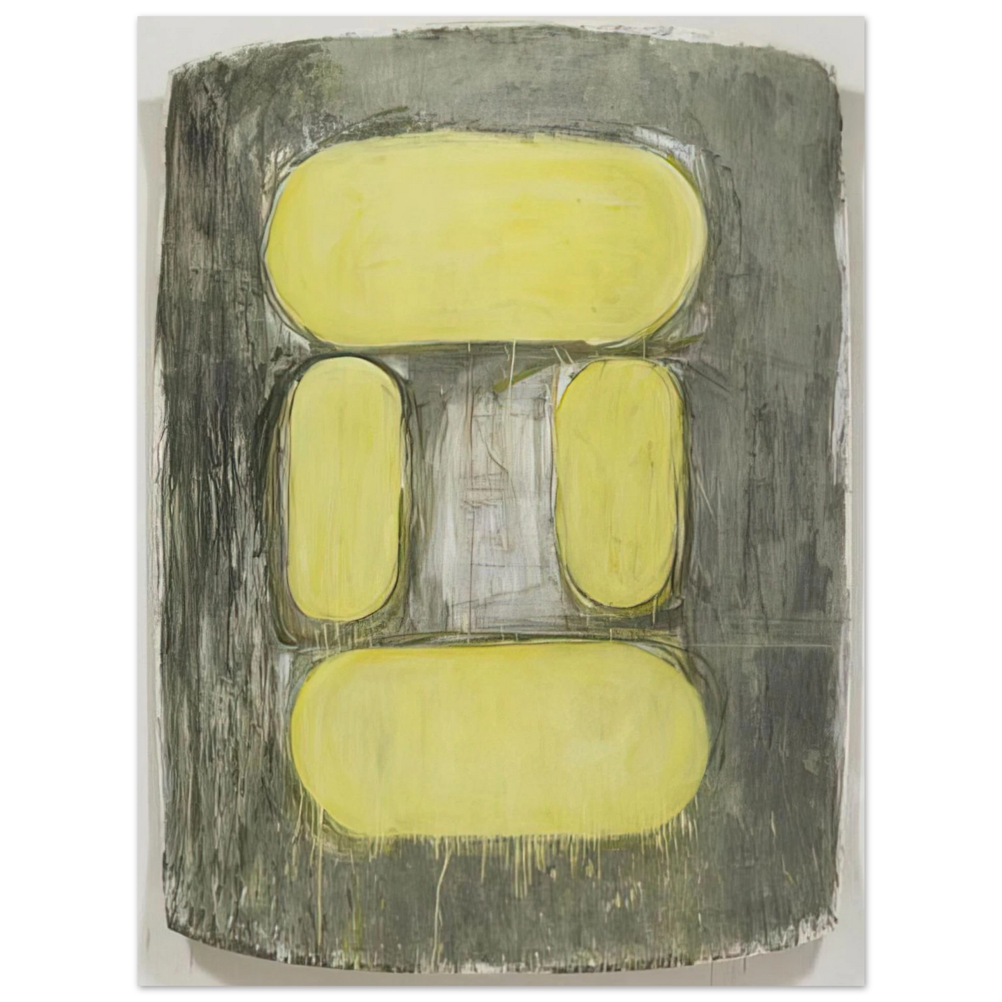 Ron Gorchov - Ulysses - 1979 75x100 cm / 30x40inches Fine Art Poster