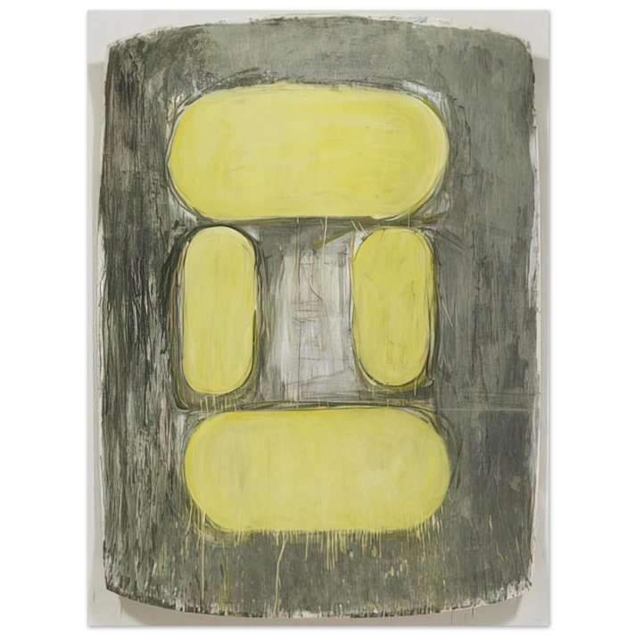 Ron Gorchov - Ulysses - 1979 75x100 cm / 30x40inches Fine Art Poster