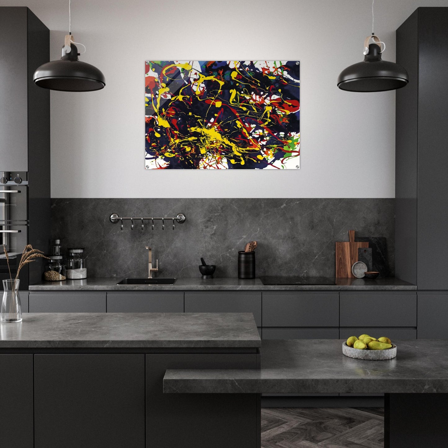 Untitled SFP94-79 SFF 1755 - Sam Francis Acrylic Print - 70x100 cm / 28x40″ inches