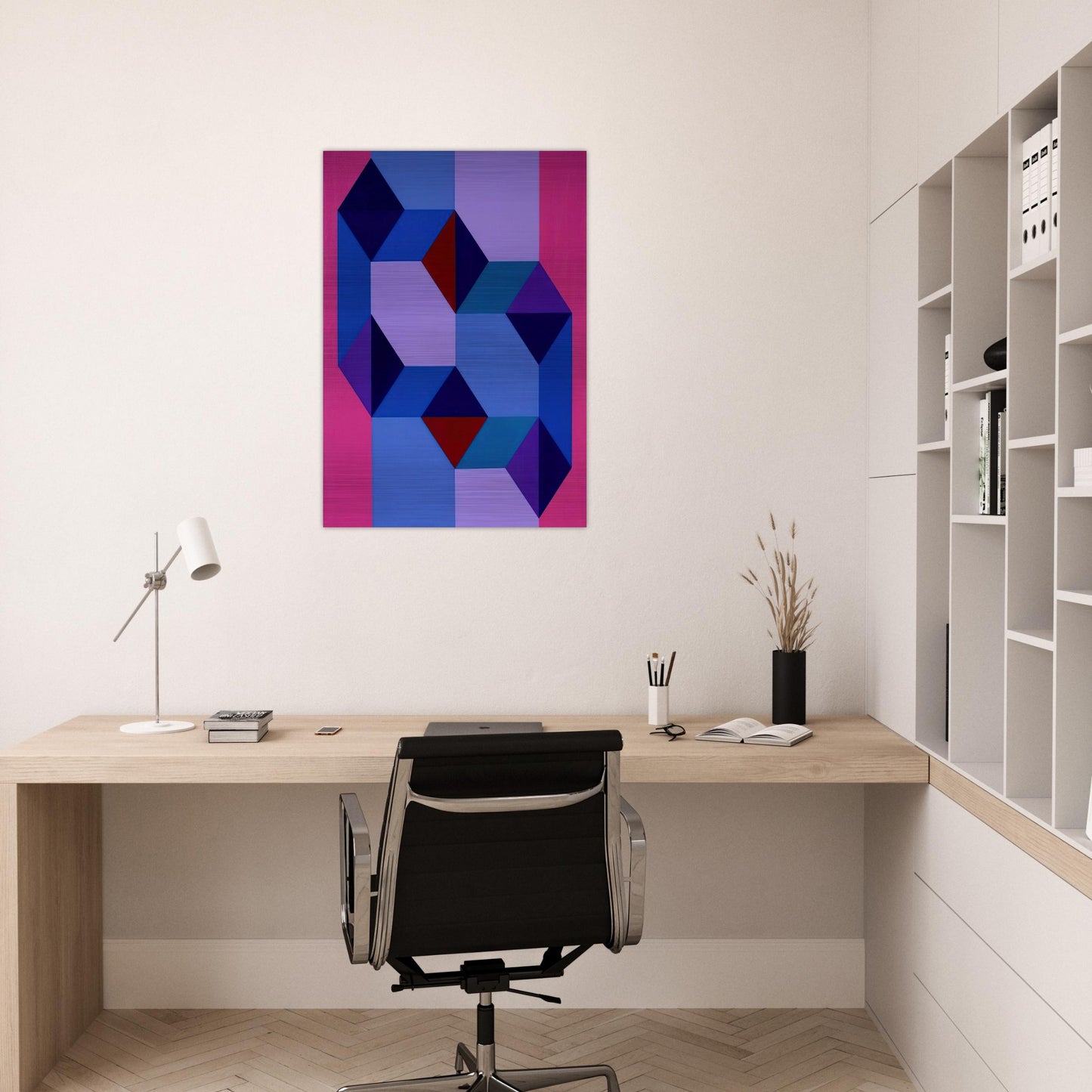 Untitled - Concretism - Tomas Maldonado Brushed Aluminum Print - 70x100 cm / 28x40 inches | Tomas Maldonado Aluminum Print | Tomas Maldonado Prints