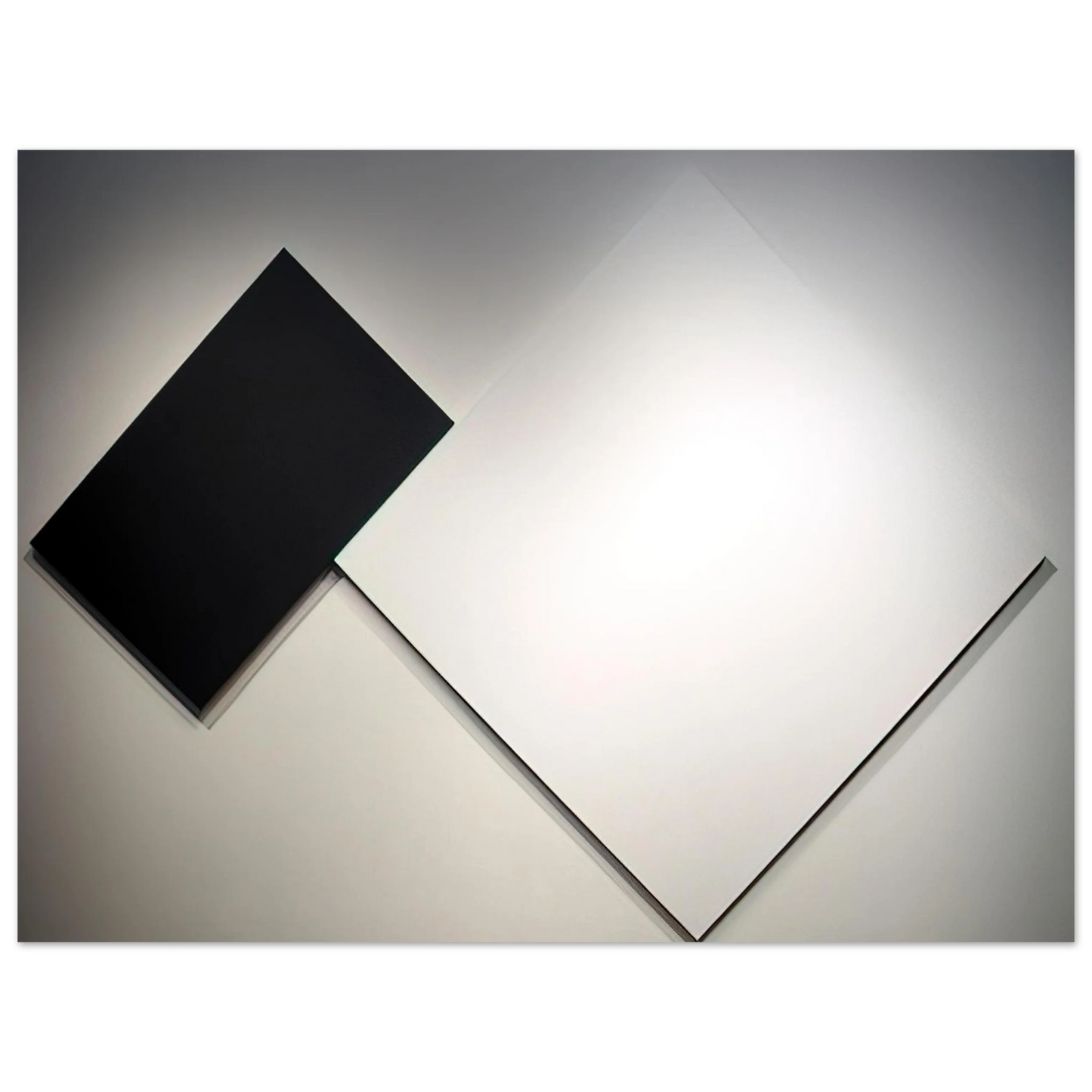 Ellsworth Kelly - White Black 75x100 cm / 30x40inches Fine Art Poster