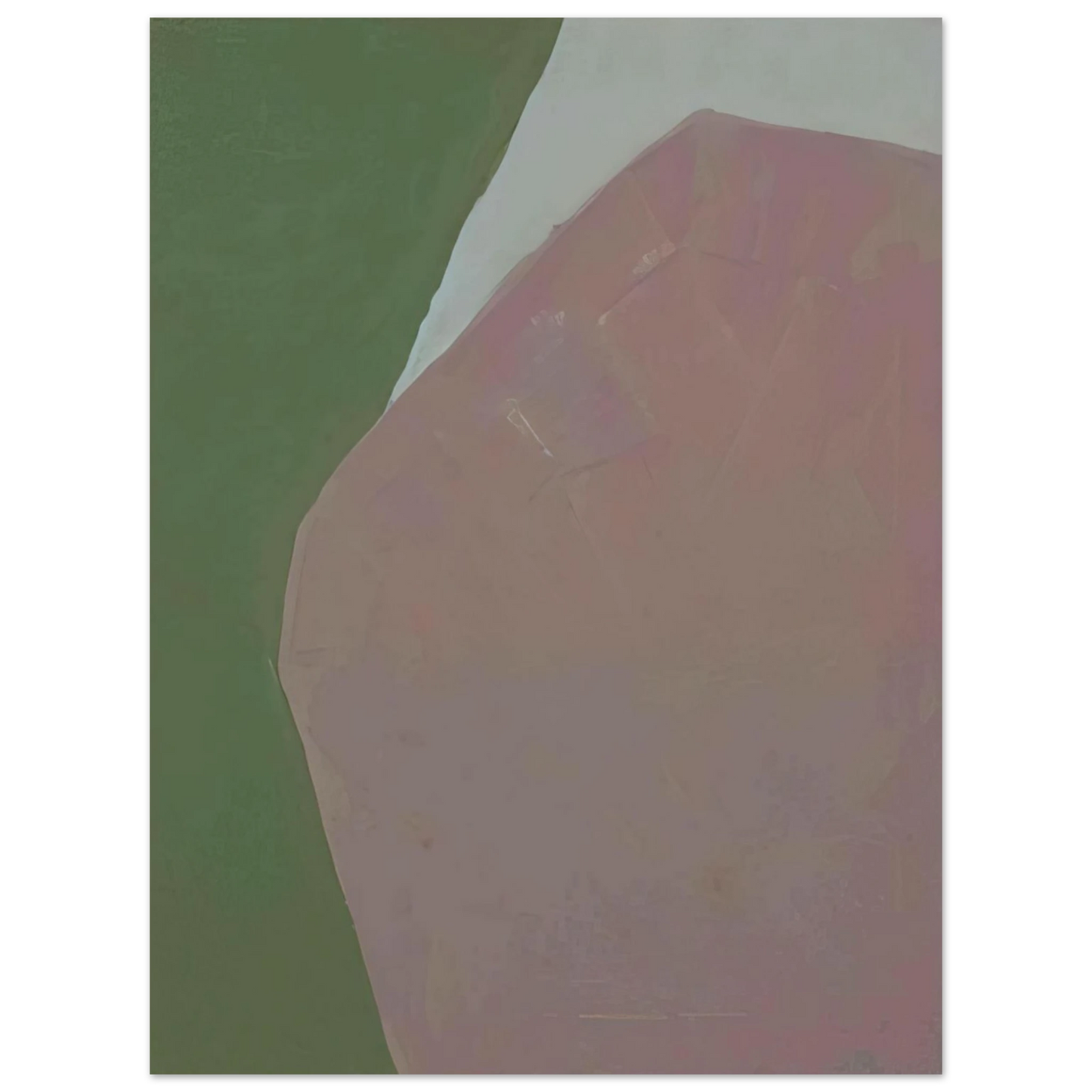 Kenzo Okada - Untitled - 1963 75x100 cm / 30x40inches Fine Art Poster
