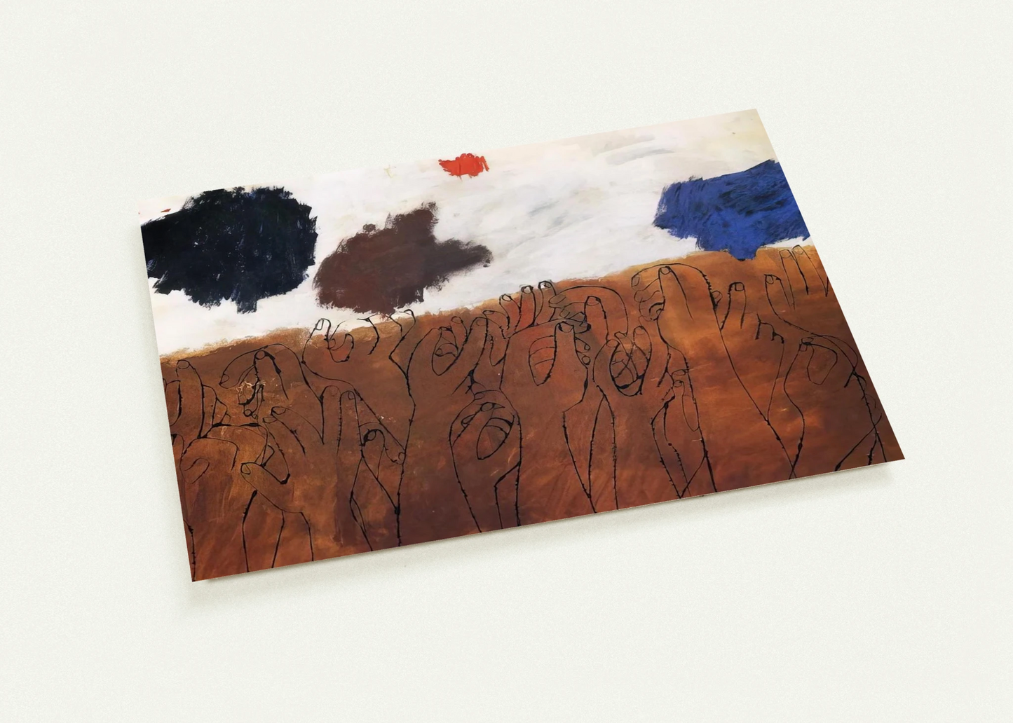 NOT DETECTED 29 By Ben Shahn Pack of 10 Post Cards | Ben Shahn Post Cards | A6 (10.5 x 14.8 cm) - 4.1 x 5.8 inches