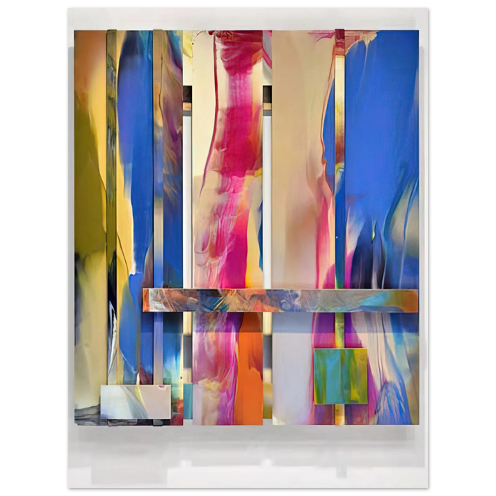 Sam Gilliam - Wide 75x100 cm / 30x40inches Fine Art Poster