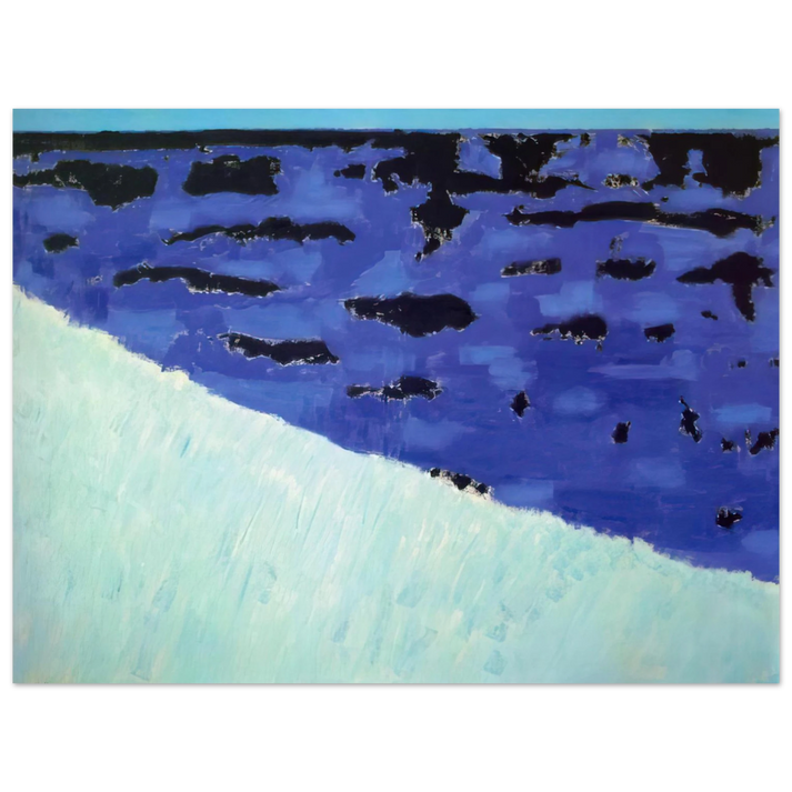 Milton Avery - Sea Grasses and Blue Sea - 1958 75x100 cm / 30x40inches Fine Art Poster