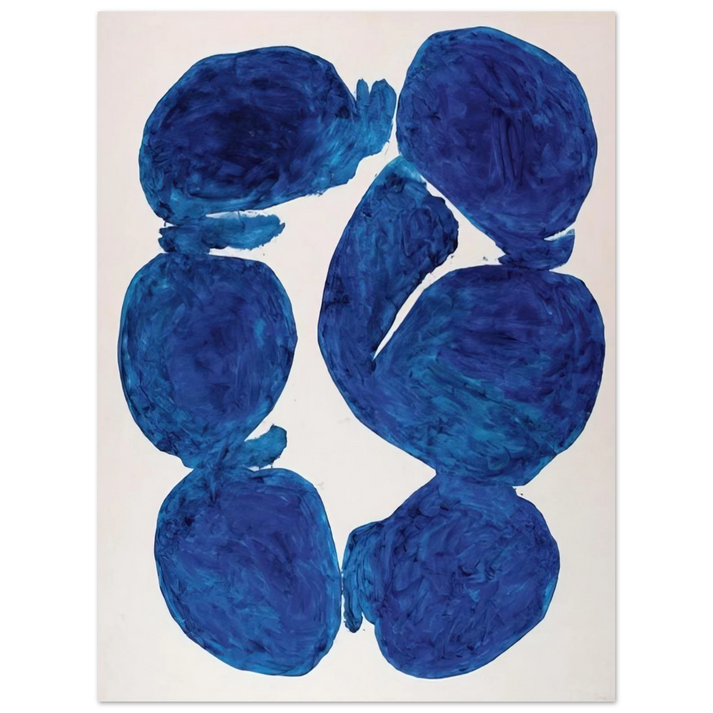 Simon Hantai - Meun - 1967 75x100 cm / 30x40inches Fine Art Poster