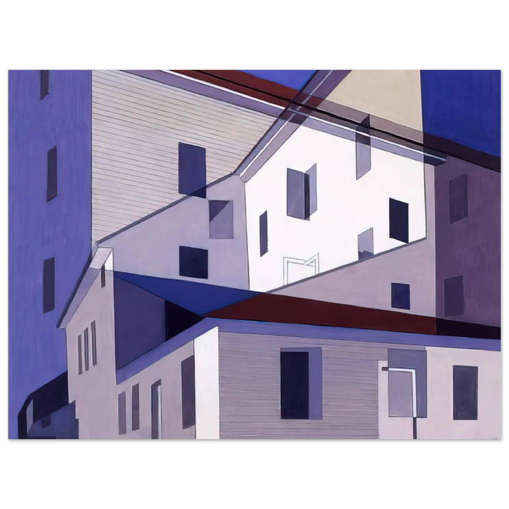 Charles Sheeler - On A Shaker Theme #2 - Precisionism 75x100 cm / 30x40inches Fine Art Poster