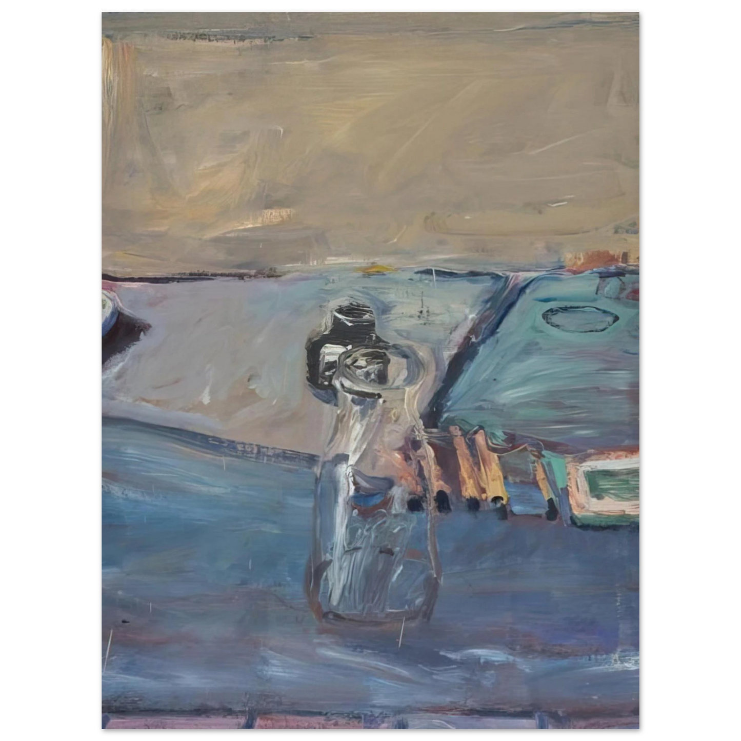 Richard Diebenkorn - Bottles 75x100 cm / 30x40inches Fine Art Poster