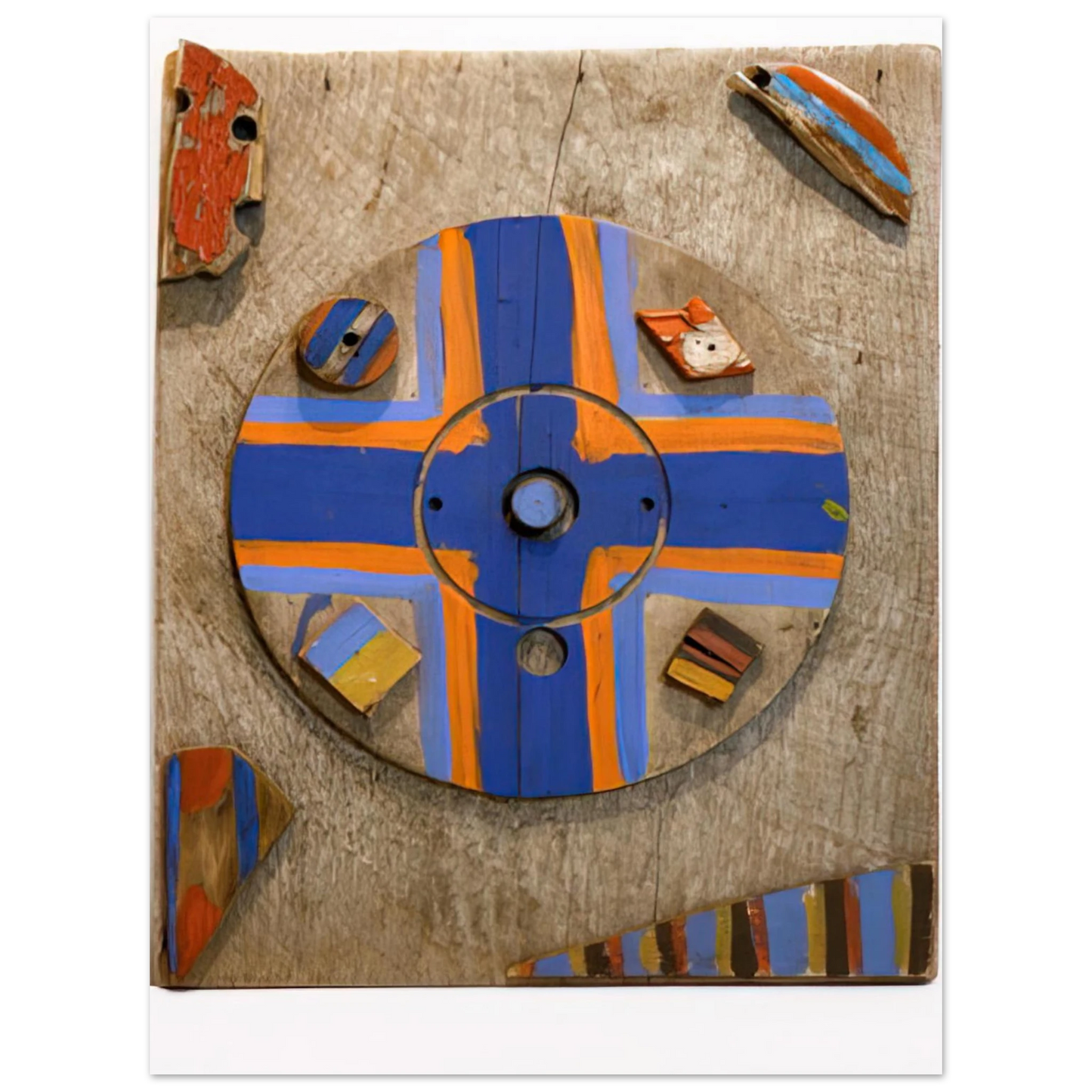Betty Parsons - Eye of the Cross - 1976 75x100 cm / 30x40inches Fine Art Poster