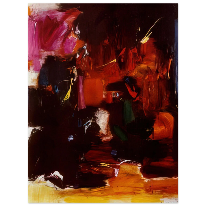 Hans Hofmann - Summer Night s Bliss 75x100 cm / 30x40inches Fine Art Poster