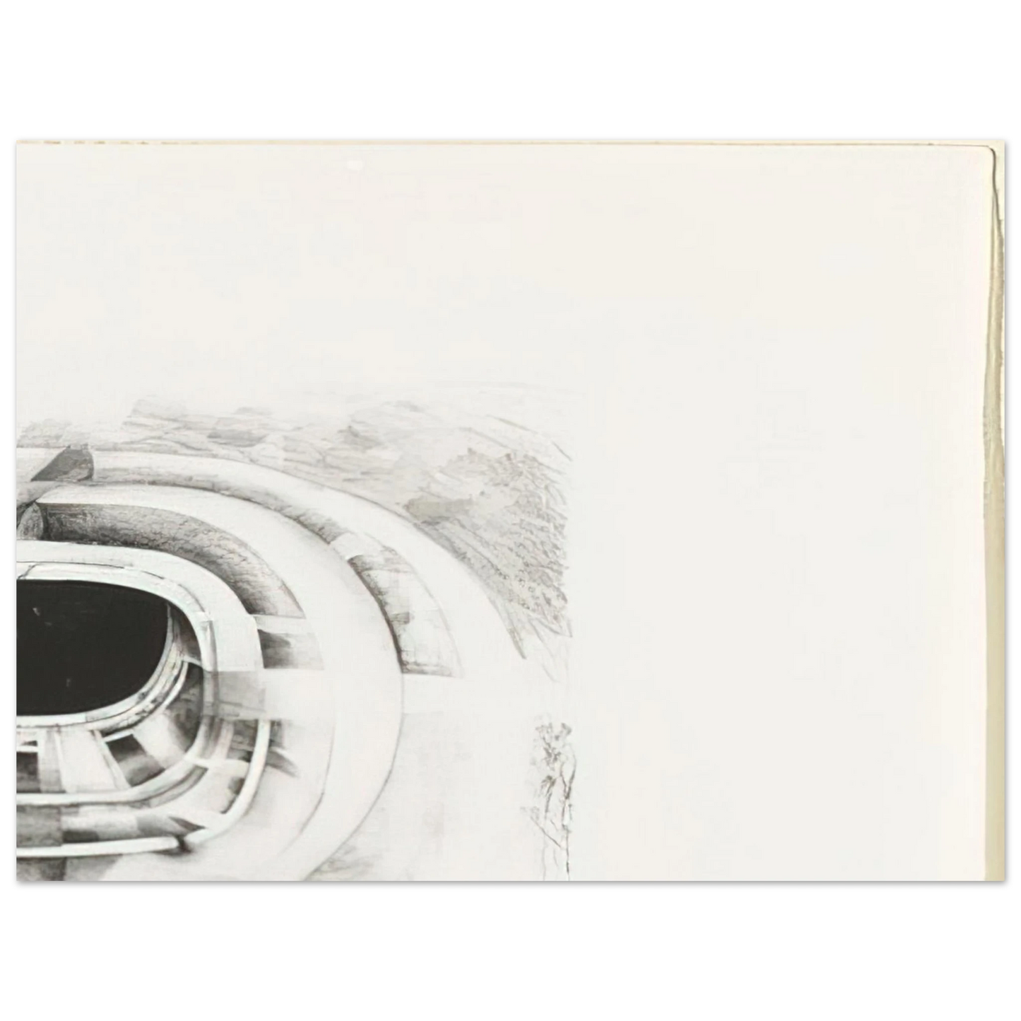 Lee Bontecou - NINTH STONE 1968 75x100 cm / 30x40inches Fine Art Poster