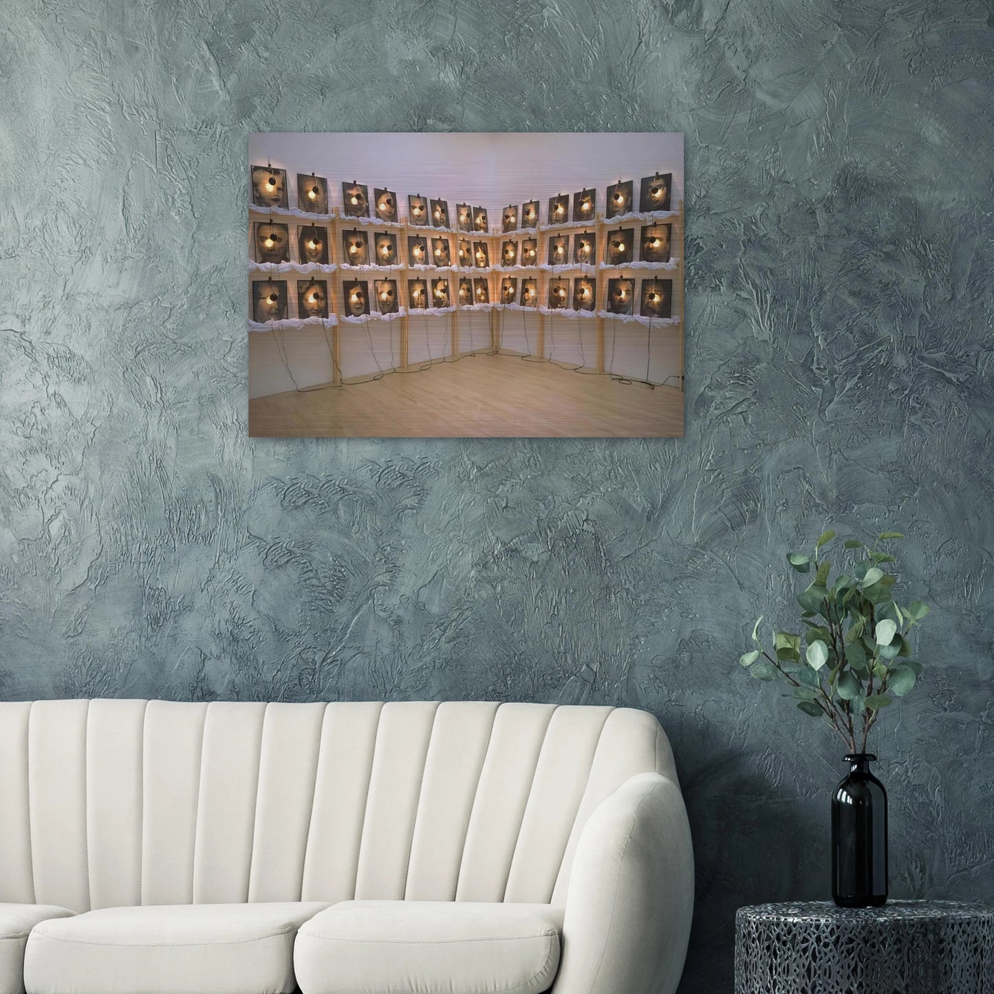 THE RESERVE OF DEAD SWISS 1990 - Christian Boltanski Brushed Aluminum Print - 70x100 cm / 28x40 inches | Christian Boltanski Aluminum Print | Christian Boltanski Prints