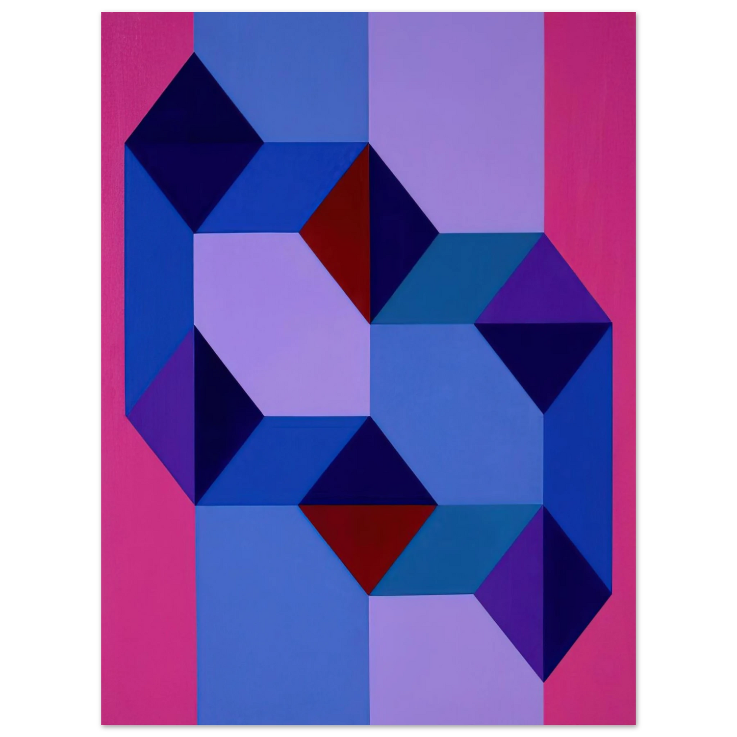 Tomas Maldonado - Untitled - Concretism 75x100 cm / 30x40inches Fine Art Poster