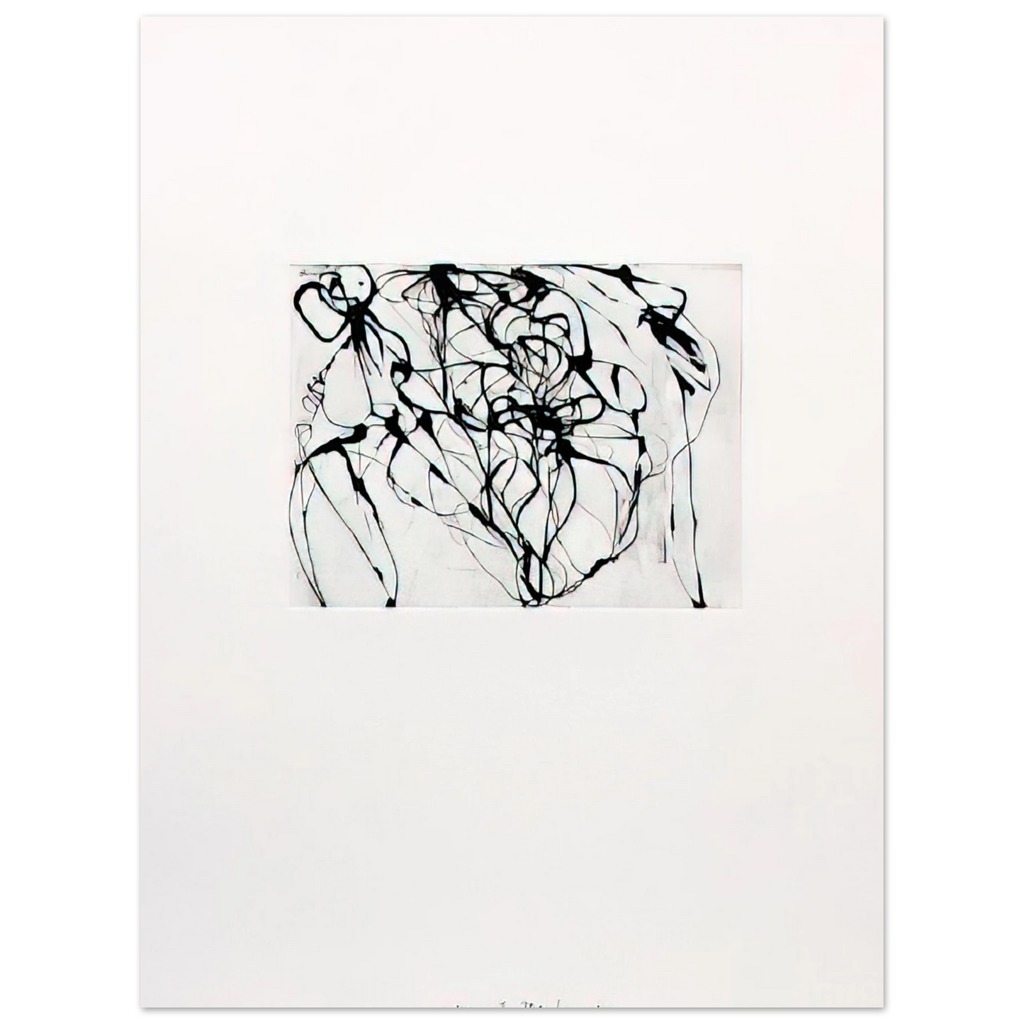 Brice Marden - After Botticelli 3 - 1994 75x100 cm / 30x40inches Fine Art Poster