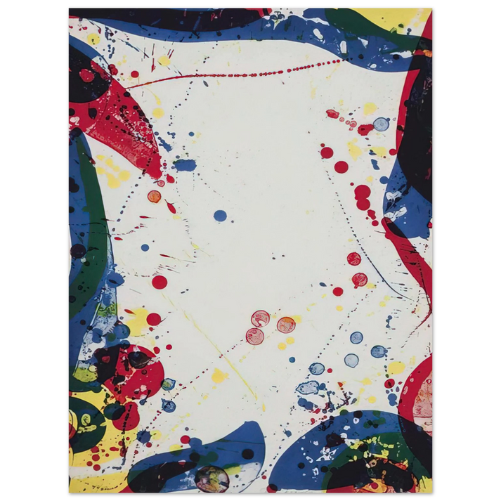 Sam Francis - Sulfur Water 75x100 cm / 30x40inches Fine Art Poster