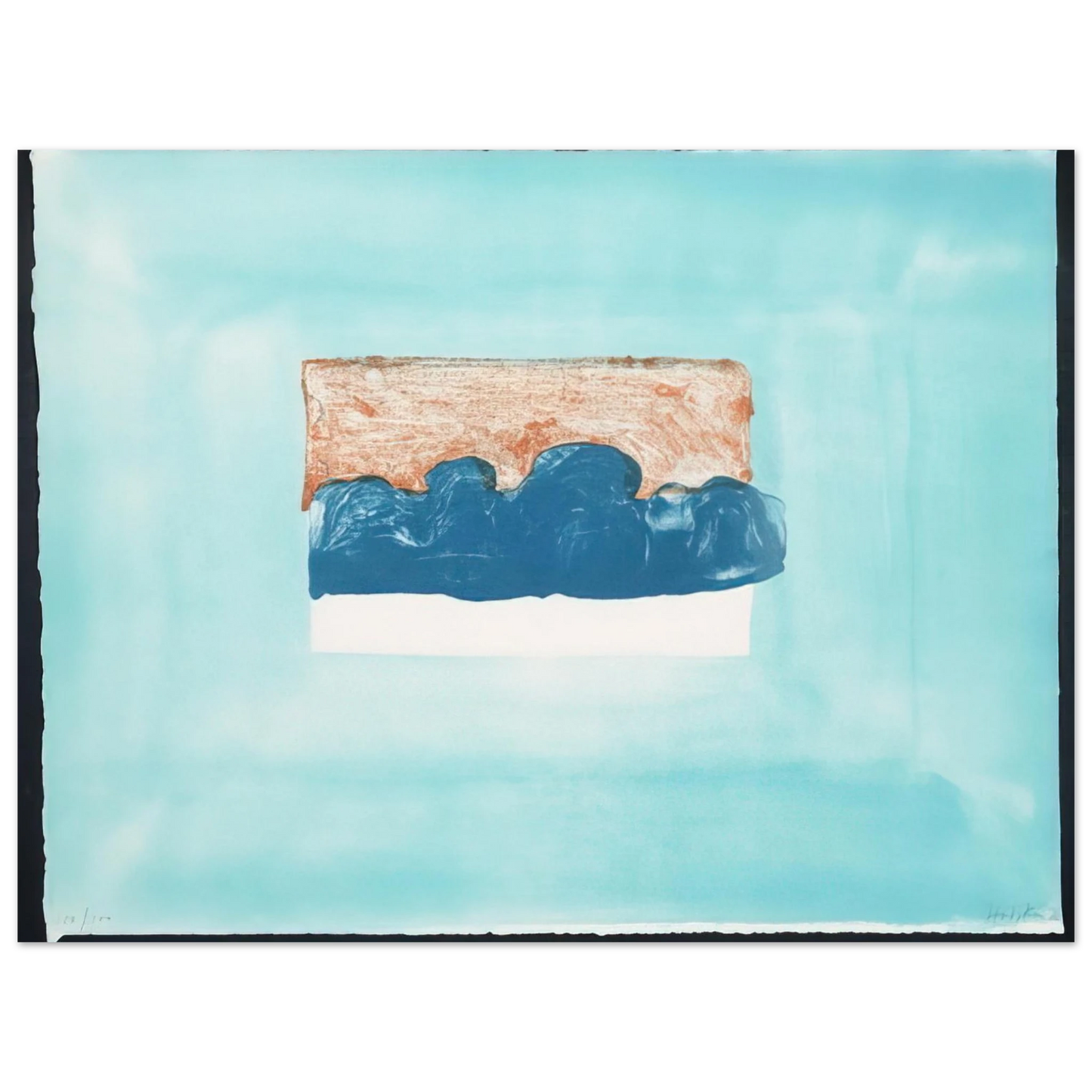 Howard Hodgkin - Untitled - 1976 75x100 cm / 30x40inches Fine Art Poster