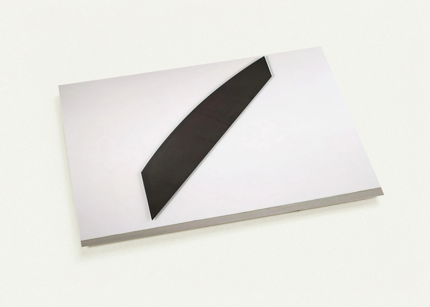 Diagonal with Curve IX By Ellsworth Kelly Pack of 10 Post Cards | Ellsworth Kelly Post Cards | A6 (10.5 x 14.8 cm) - 4.1 x 5.8 inches