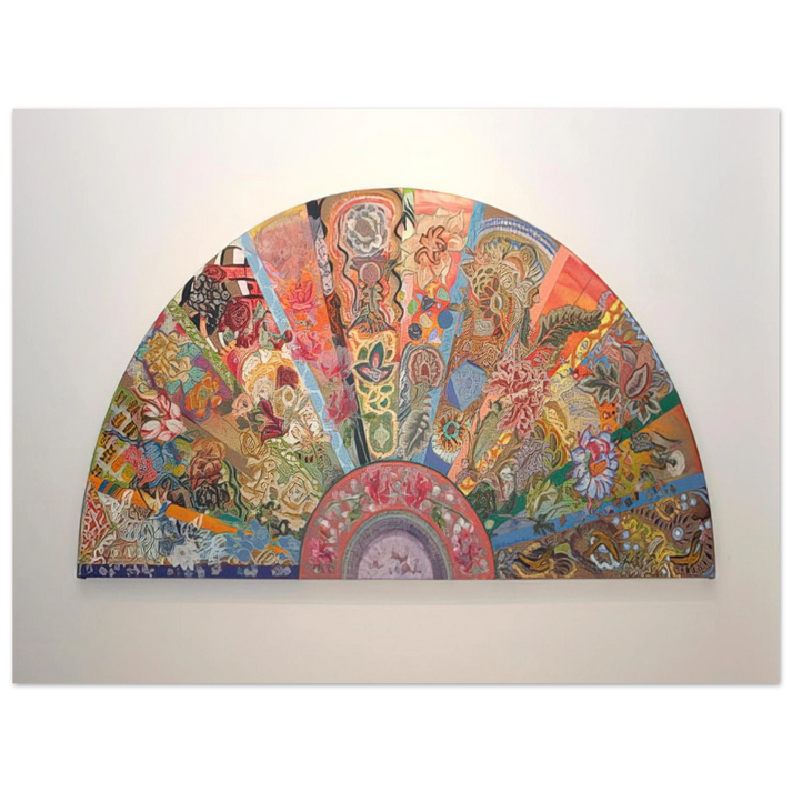 Miriam Schapiro - Pleasure Dome - 2003 75x100 cm / 30x40inches Fine Art Poster