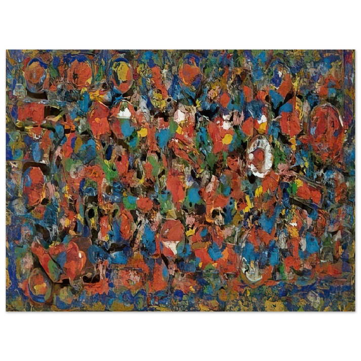 Richard Pousette-Dart - Encrustation - 1976 75x100 cm / 30x40inches Fine Art Poster