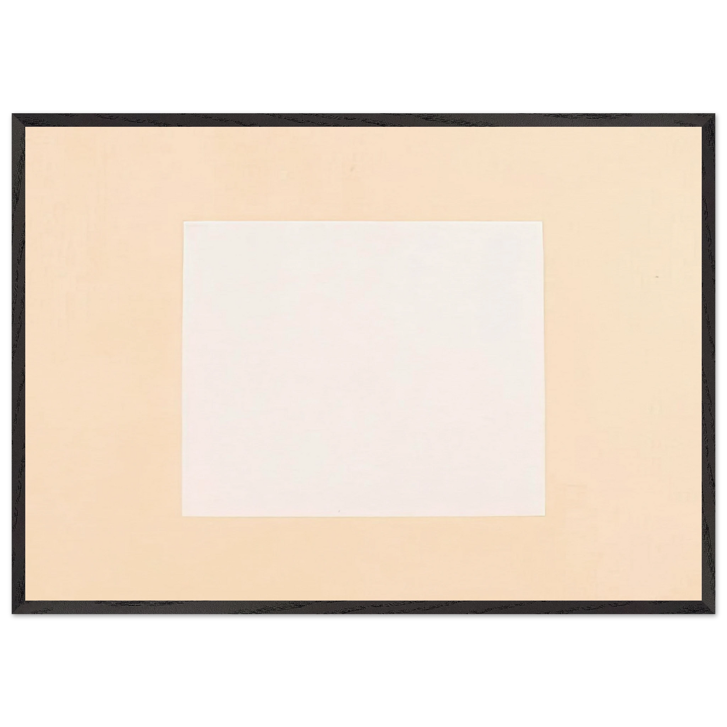 Untitled From Six Aquatints - Robert Ryman 70x100 cm / 28x40 inches Framed Art Print – Black Wooden Frame
