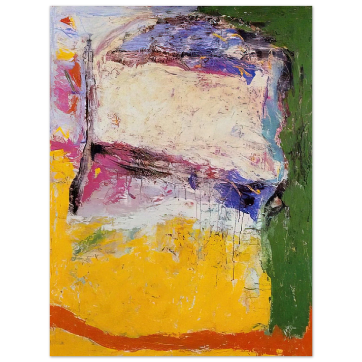 Gene Davis - Bay - 1958 75x100 cm / 30x40inches Fine Art Poster