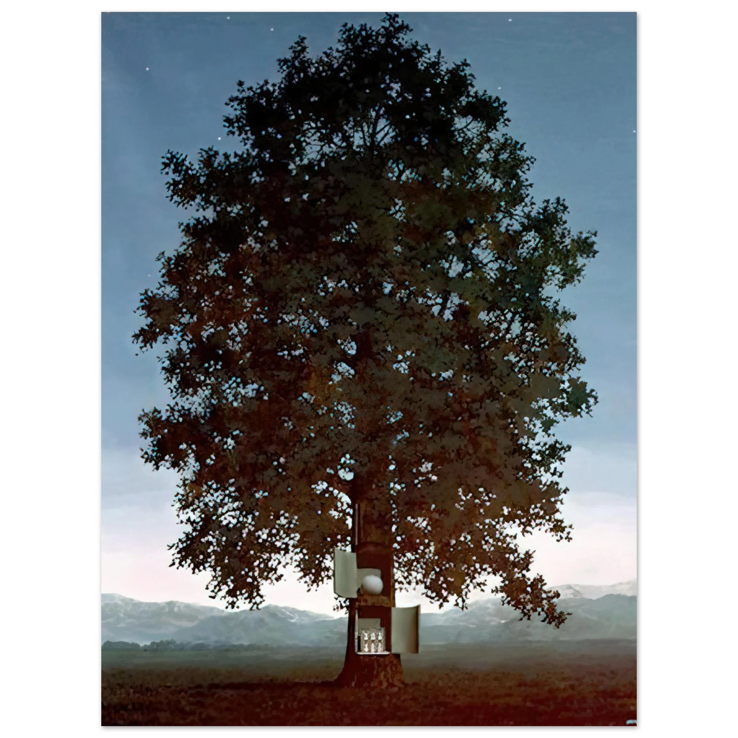 Rene Magritte - THE VOICE OF BLOOD 1959 75x100 cm / 30x40inches Fine Art Poster