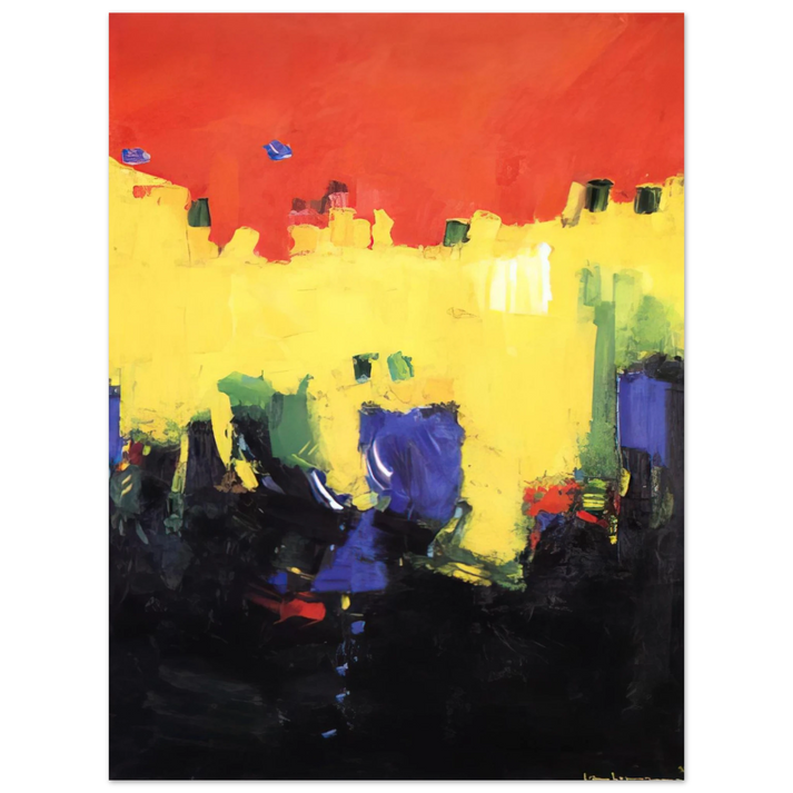 Hans Hofmann - Above Deep Waters 75x100 cm / 30x40inches Fine Art Poster
