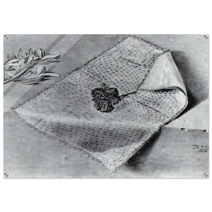 CARNATION AND CLOTH OF GOLD - Salvador Dali Acrylic Print - 70x100 cm / 28x40″ inches