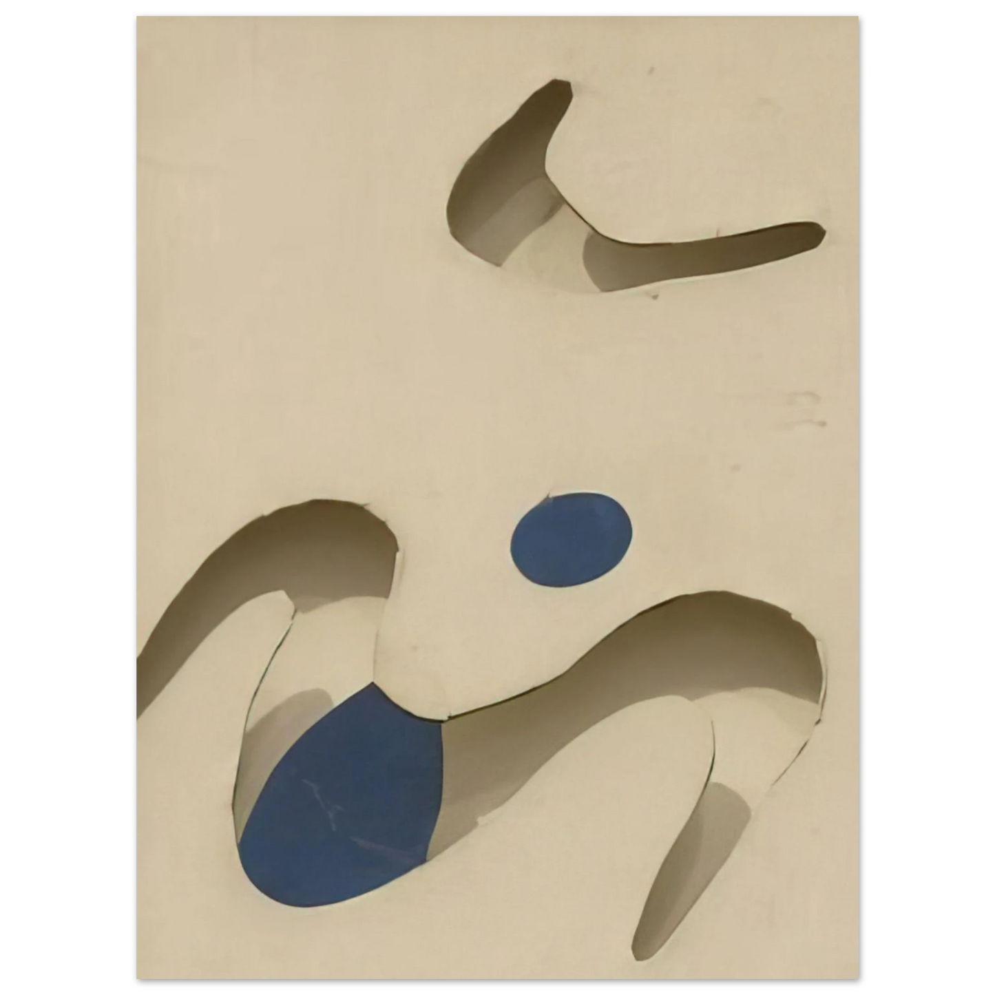 Jean Arp - Moustaches 75x100 cm / 30x40inches Fine Art Poster