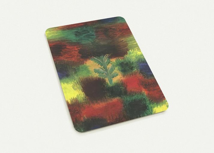 LITTLE TREE AMID SHRUBBERY 1919 By Paul Klee Pack of 10 Post Cards | Paul Klee Post Cards | A6 (10.5 x 14.8 cm) - 4.1 x 5.8 inches