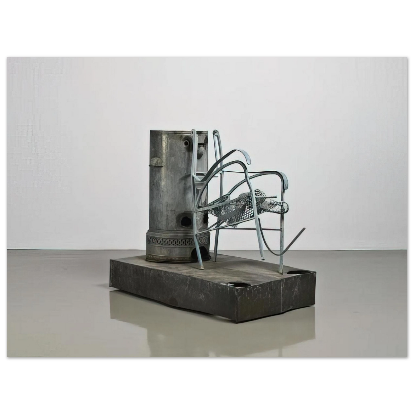 Robert Rauschenberg - NILE THRONE GLUT 1992 75x100 cm / 30x40inches Fine Art Poster