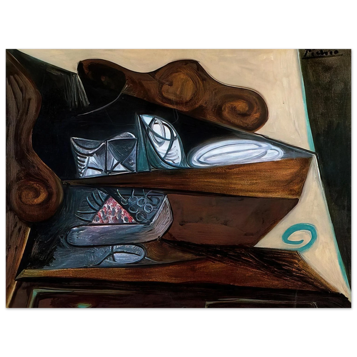 Pablo Picasso - The buffet of Catalan 75x100 cm / 30x40inches Fine Art Poster