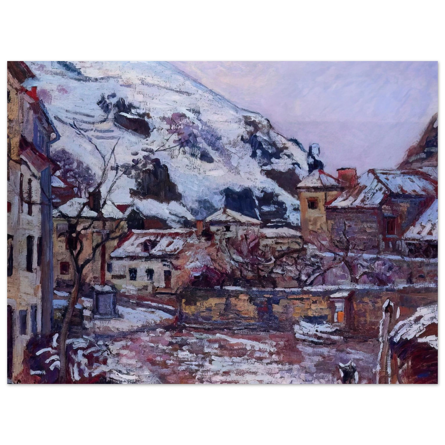 Armand Guillaumin - Saint-Julien-des-Chazes - 1895 75x100 cm / 30x40inches Fine Art Poster