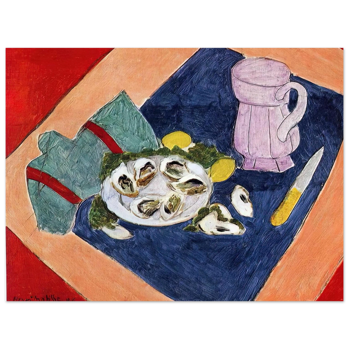 Henri Matisse - STILL LIFE WITH OYSTERS 1940 75x100 cm / 30x40inches Fine Art Poster