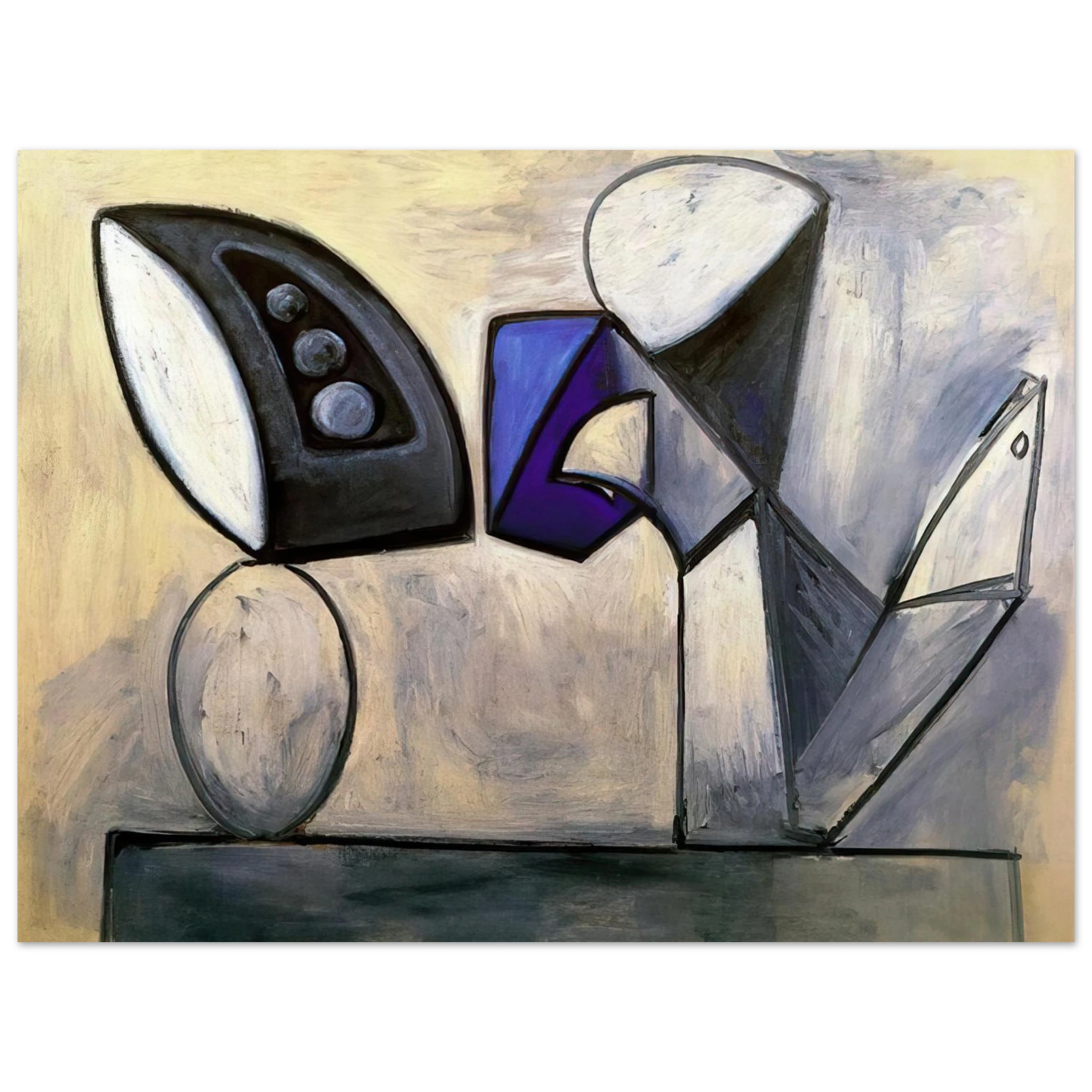 Pablo Picasso - Still life - 1947 75x100 cm / 30x40inches Fine Art Poster