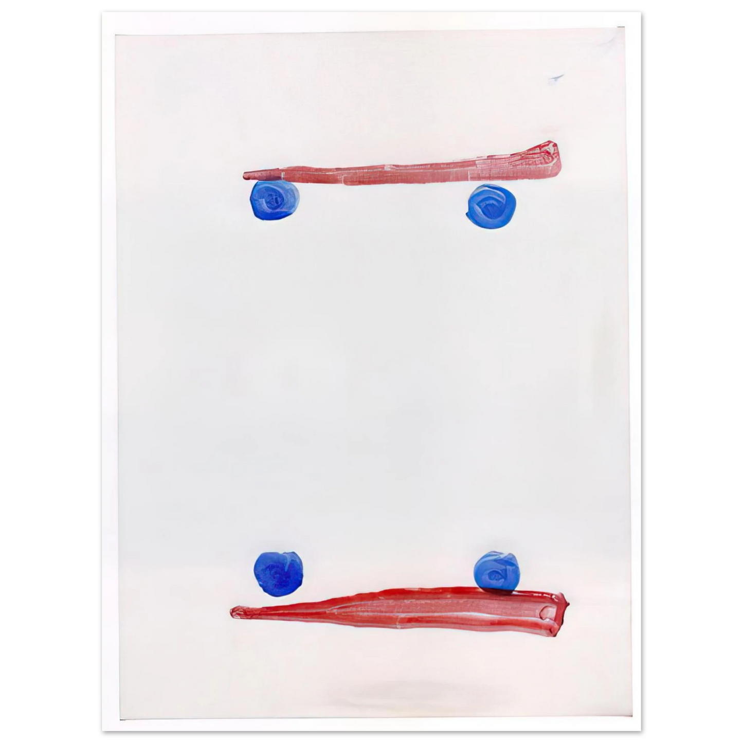 Raoul De Keyser - Opponents - 2007 75x100 cm / 30x40inches Fine Art Poster