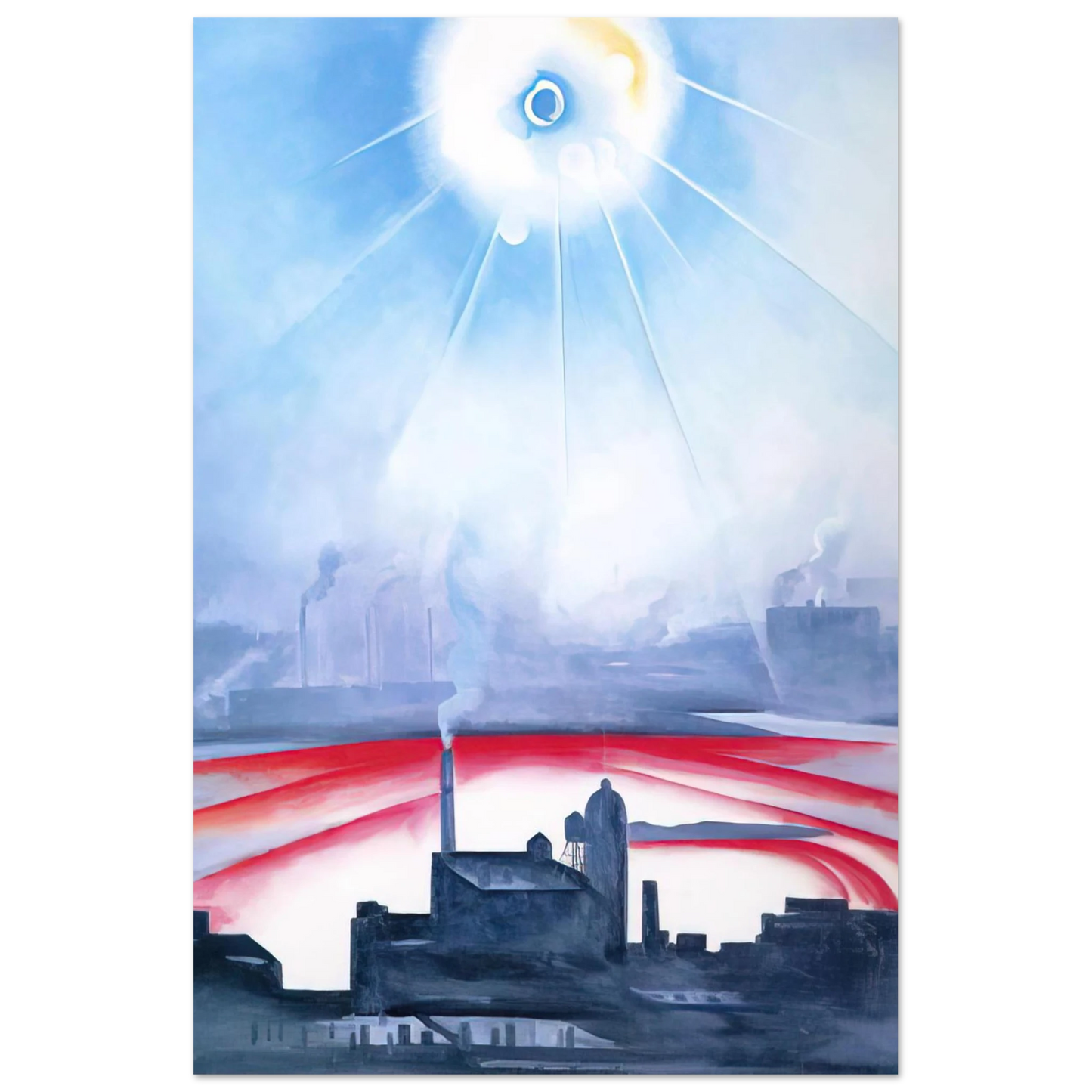 Georgia O'Keeffe - East River No 1 Fine Art Poster