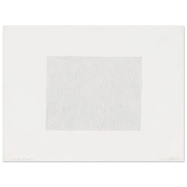 Sol LeWitt - Vertical Lines, Not Touching 75x100 cm / 30x40inches Fine Art Poster