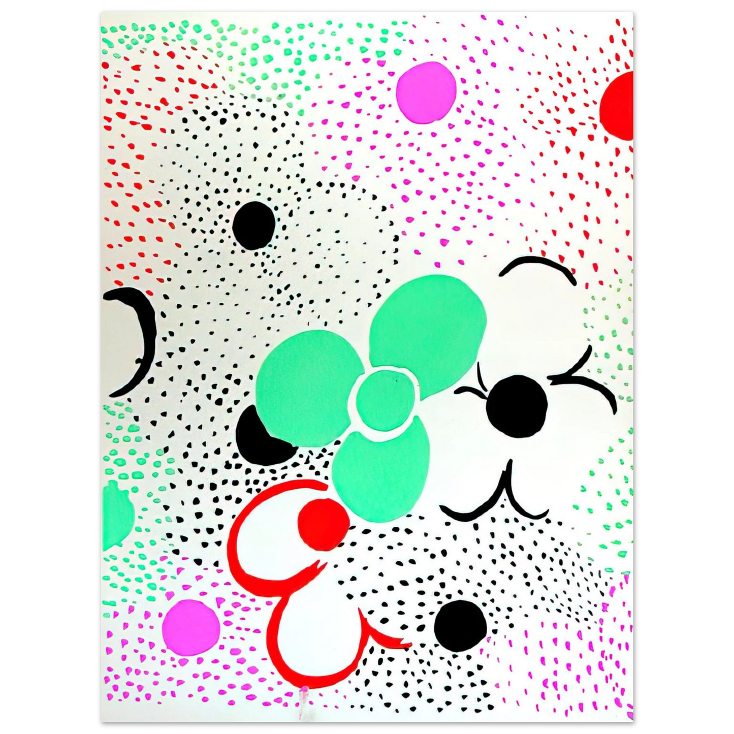 Sonia Delaunay - COMPOSITION 12 75x100 cm / 30x40inches Fine Art Poster