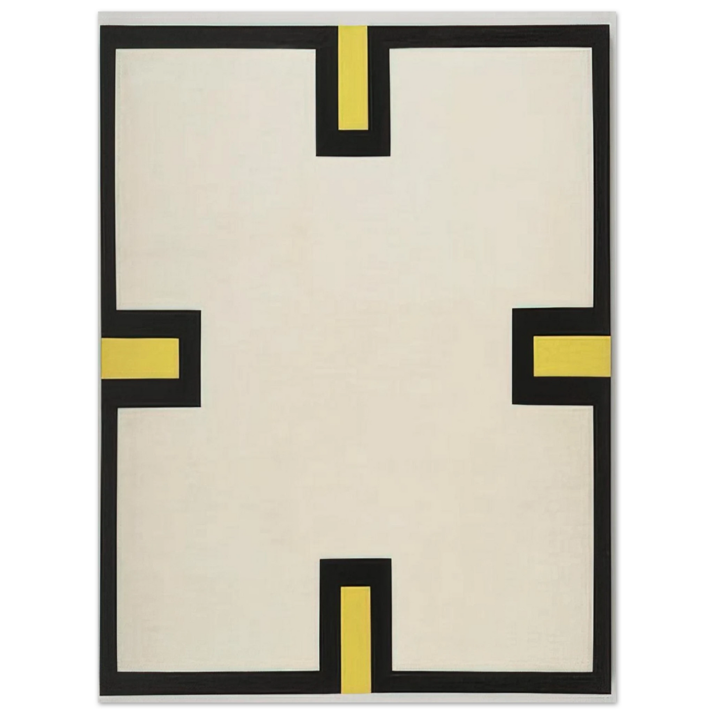 Al Held - Maltese Cross 75x100 cm / 30x40inches Fine Art Poster