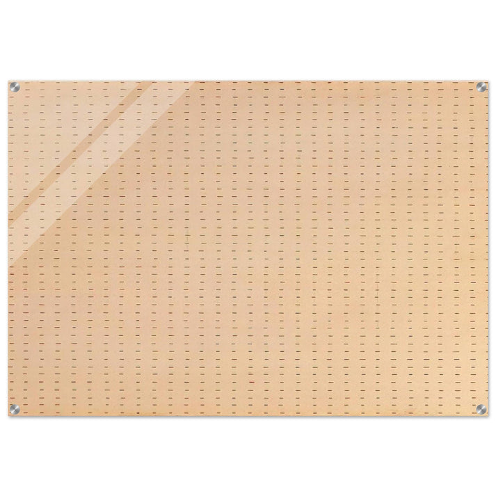 Untitled White Flower - Agnes Martin Acrylic Print - 70x100 cm / 28x40″ inches