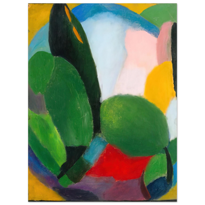 Alexej von Jawlensky - VARIATION 1916 75x100 cm / 30x40inches Fine Art Poster