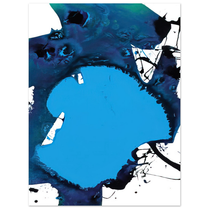Sam Francis - Untitled SFP94-121 SFF 1791 75x100 cm / 30x40inches Fine Art Poster