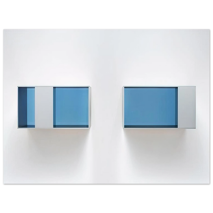 Donald Judd - Untitled 88-28 AB Menziken - 1988 75x100 cm / 30x40inches Fine Art Poster