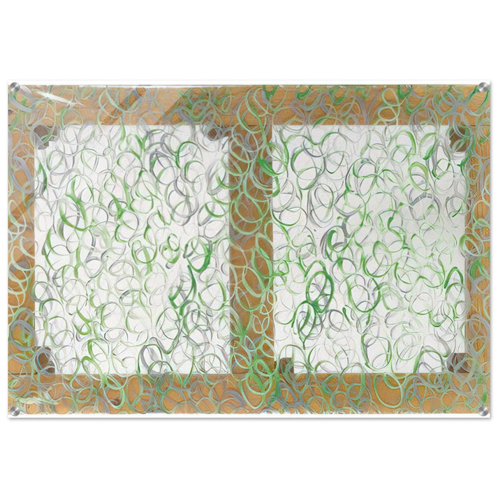 Verdeargento - 1969 - Carla Accardi Acrylic Print - 70x100 cm / 28x40″ inches