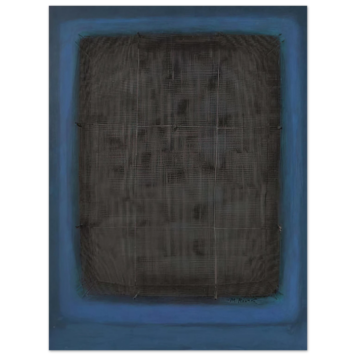 Manuel Rivera - Espejo sin tiempo No.1 - Art Informel 75x100 cm / 30x40inches Fine Art Poster