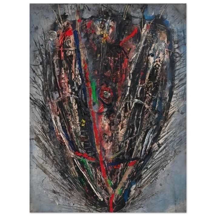 Wols - La flamme - 1947 75x100 cm / 30x40inches Fine Art Poster